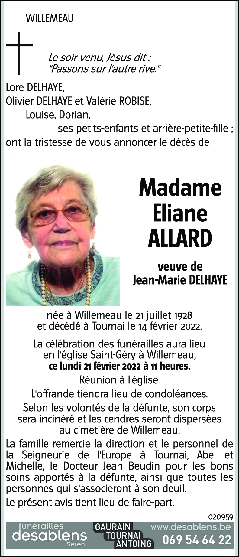 Eliane ALLARD