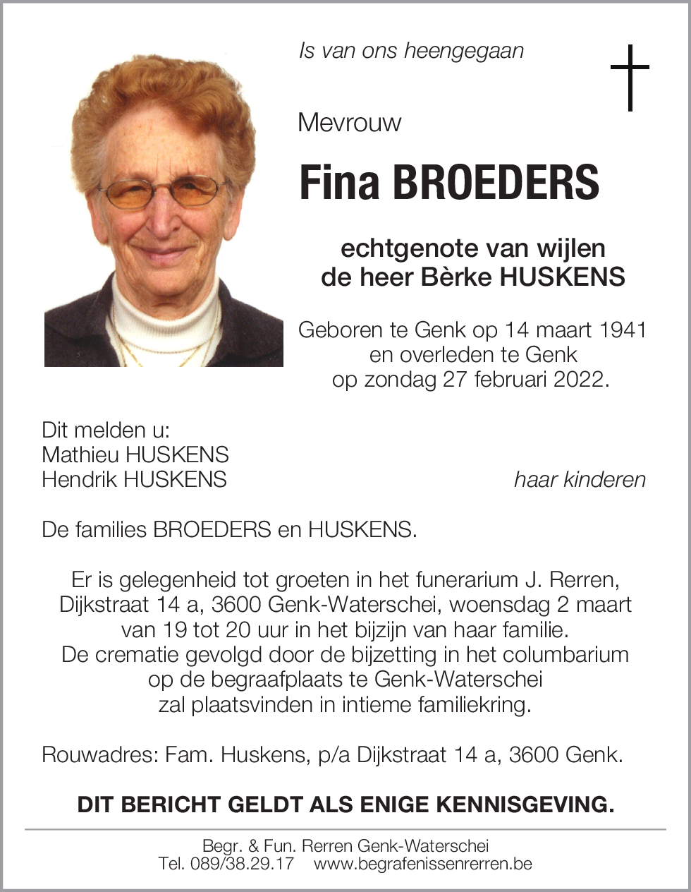 Fina BROEDERS