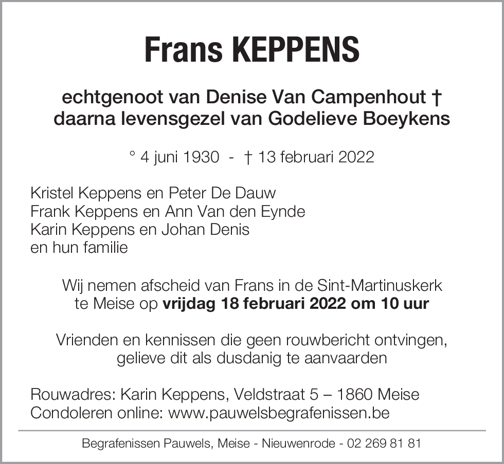 Frans Keppens