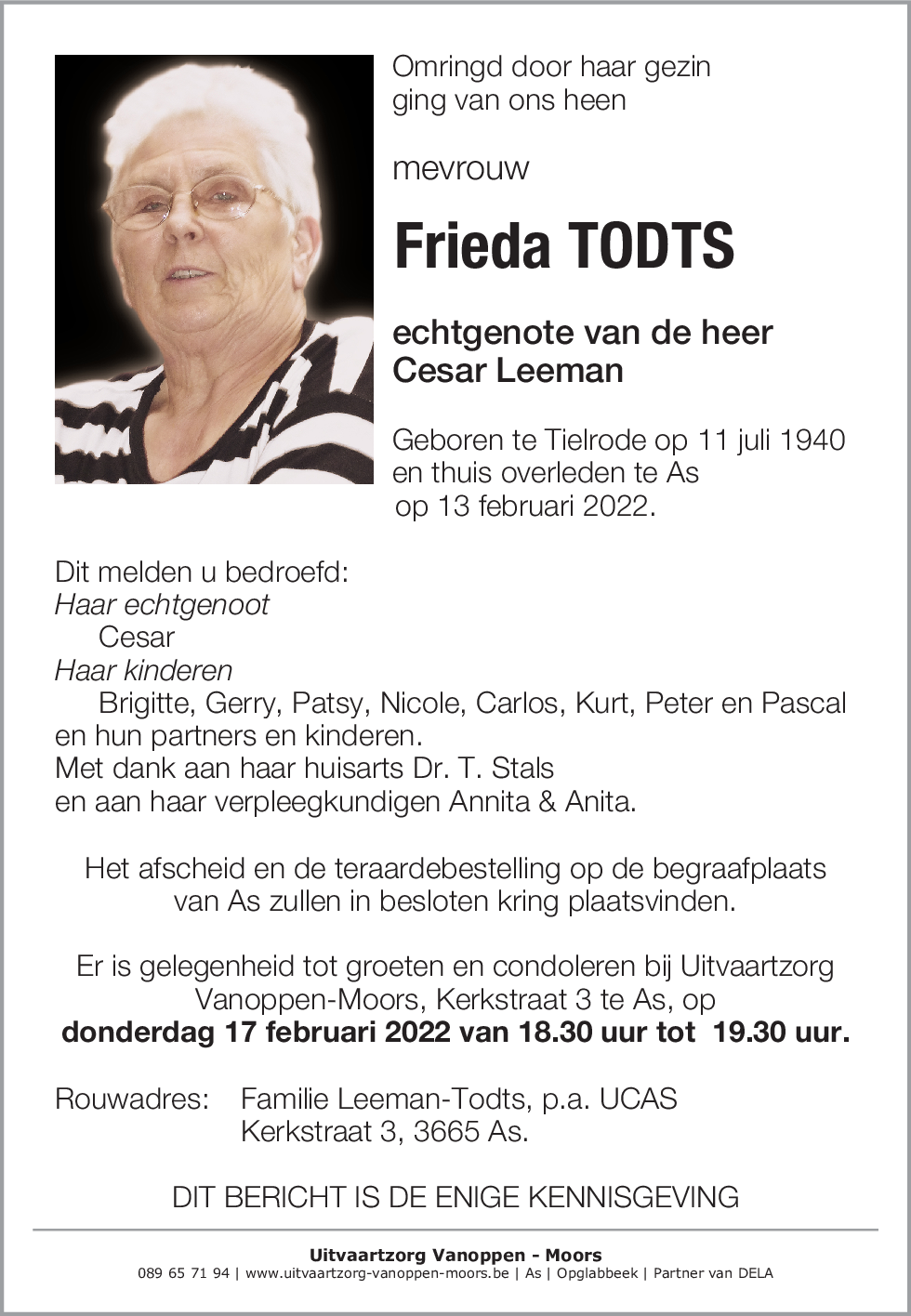 Frieda Todts