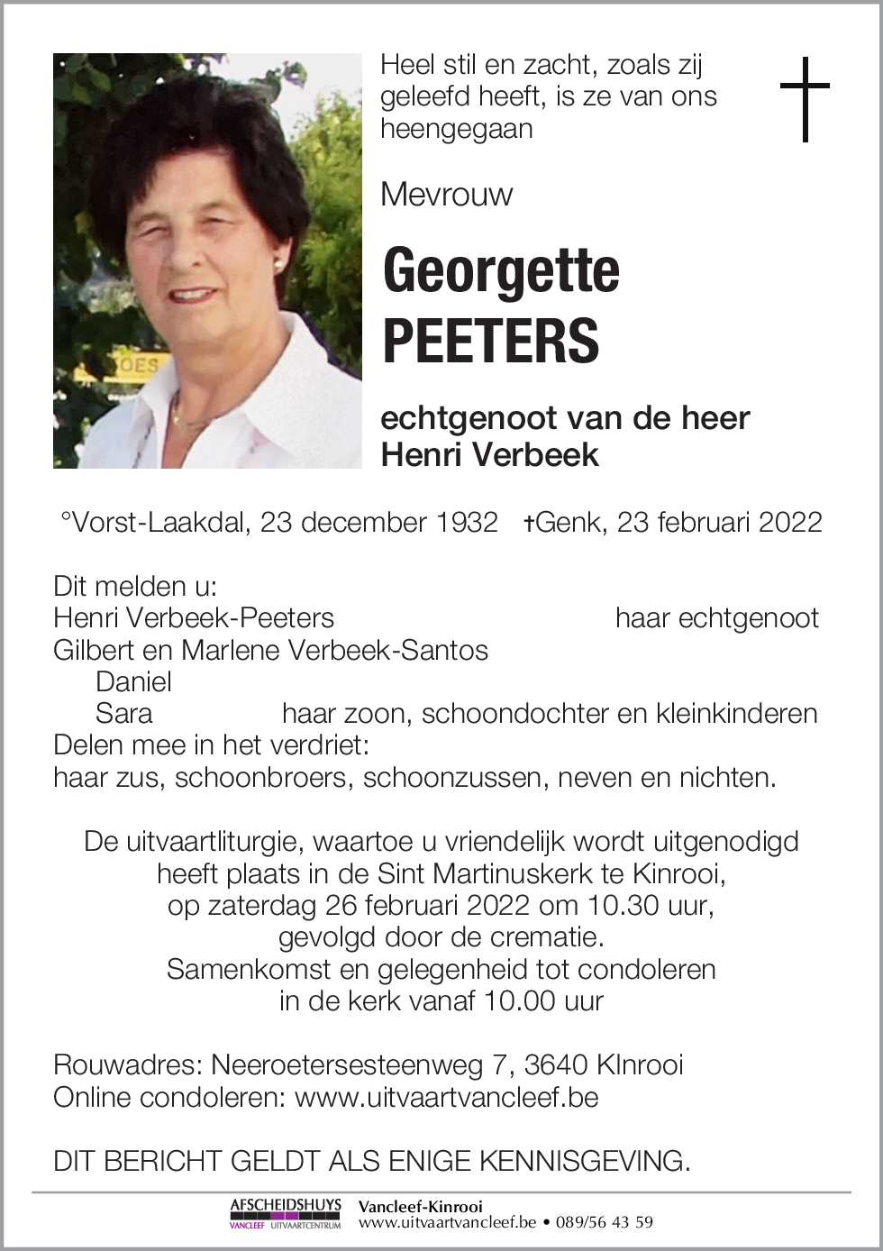Georgette Peeters