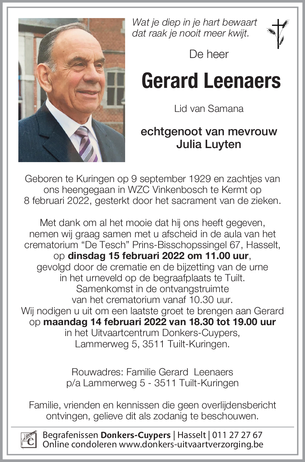 Gerard Leenaers