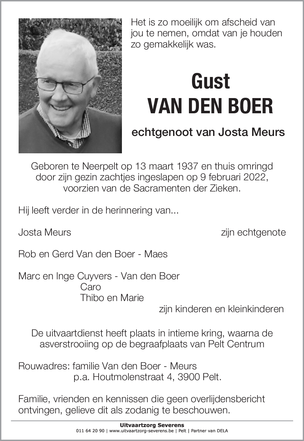 Gust Van den Boer