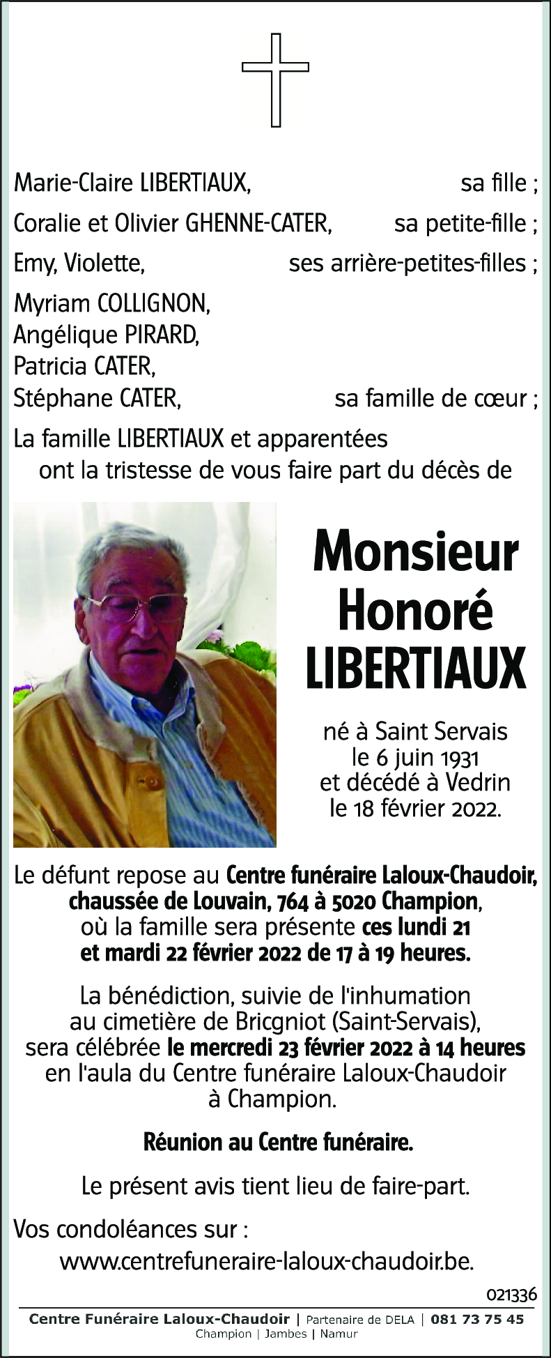 Honoré LIBERTIAUX