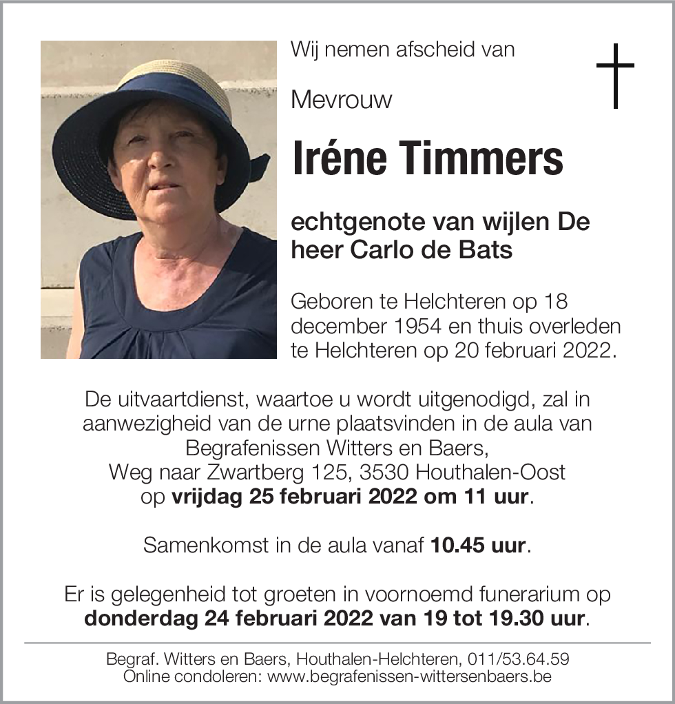 Iréne Timmers