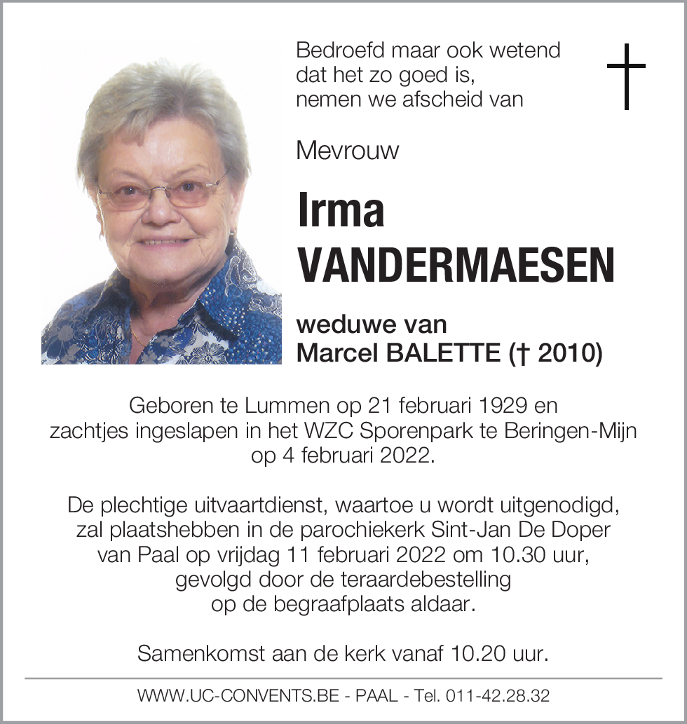 Irma Vandermaesen