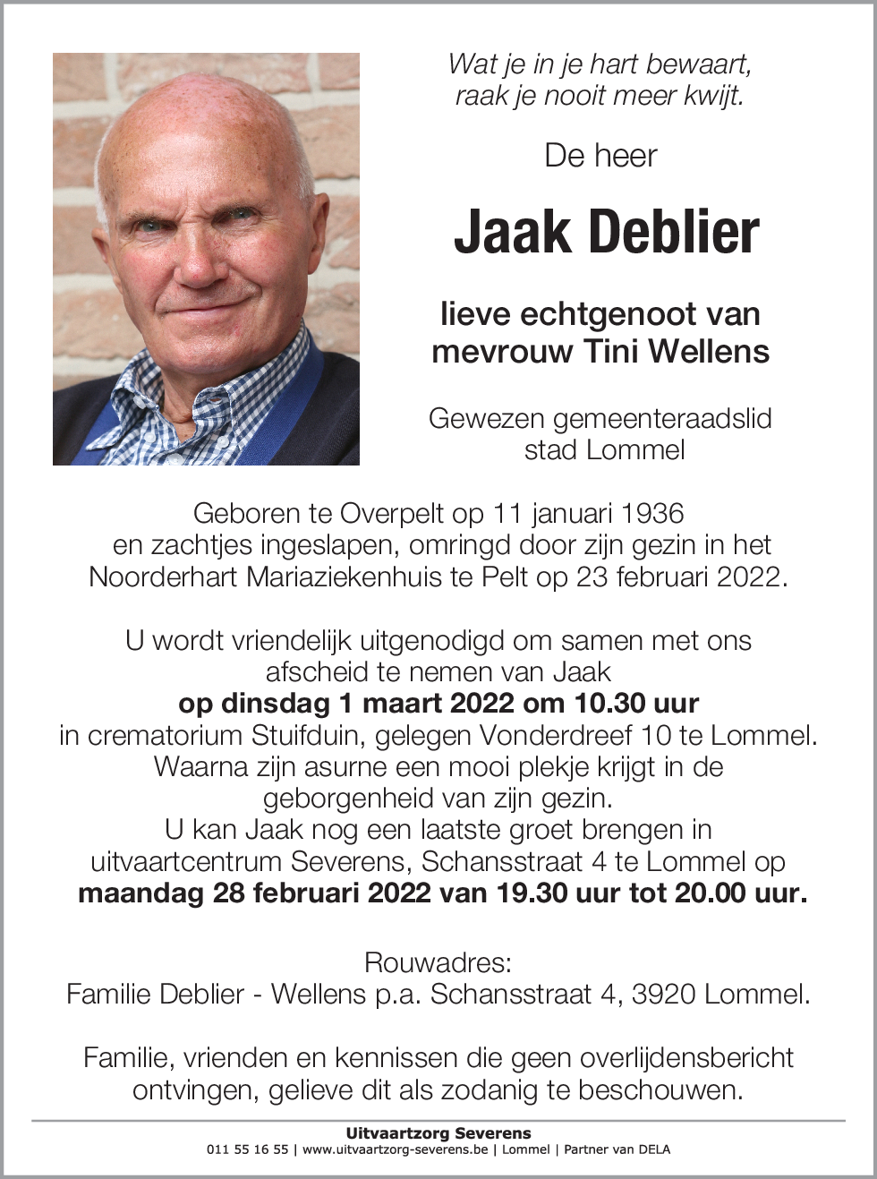 Jaak Deblier