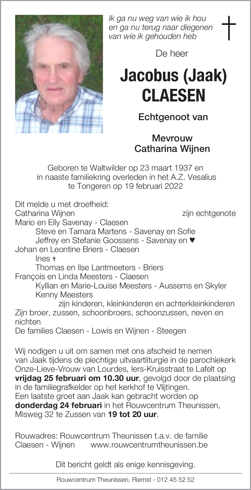 Jacobus Claesen