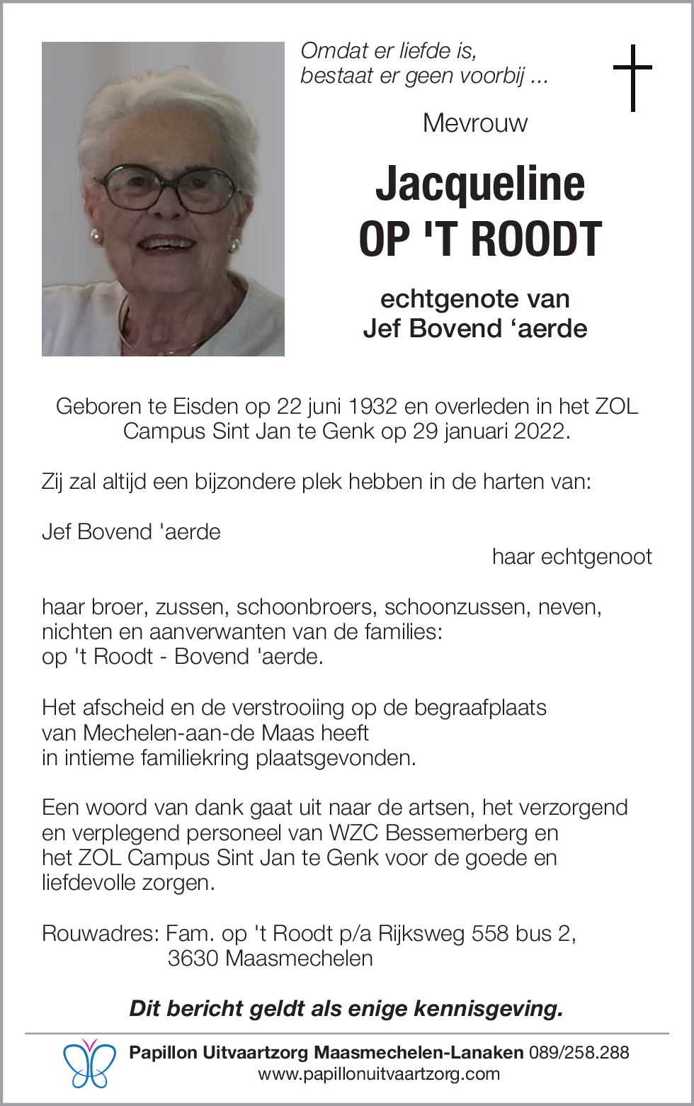 Jacqueline op 't Roodt