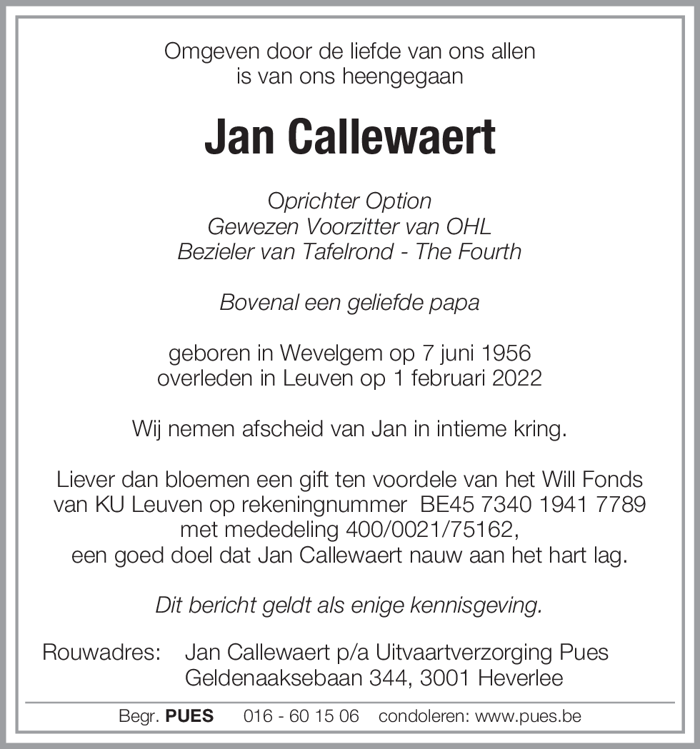 Jan Callawaert