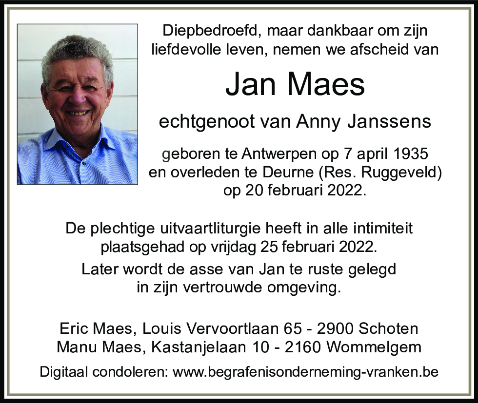 Jan Maes