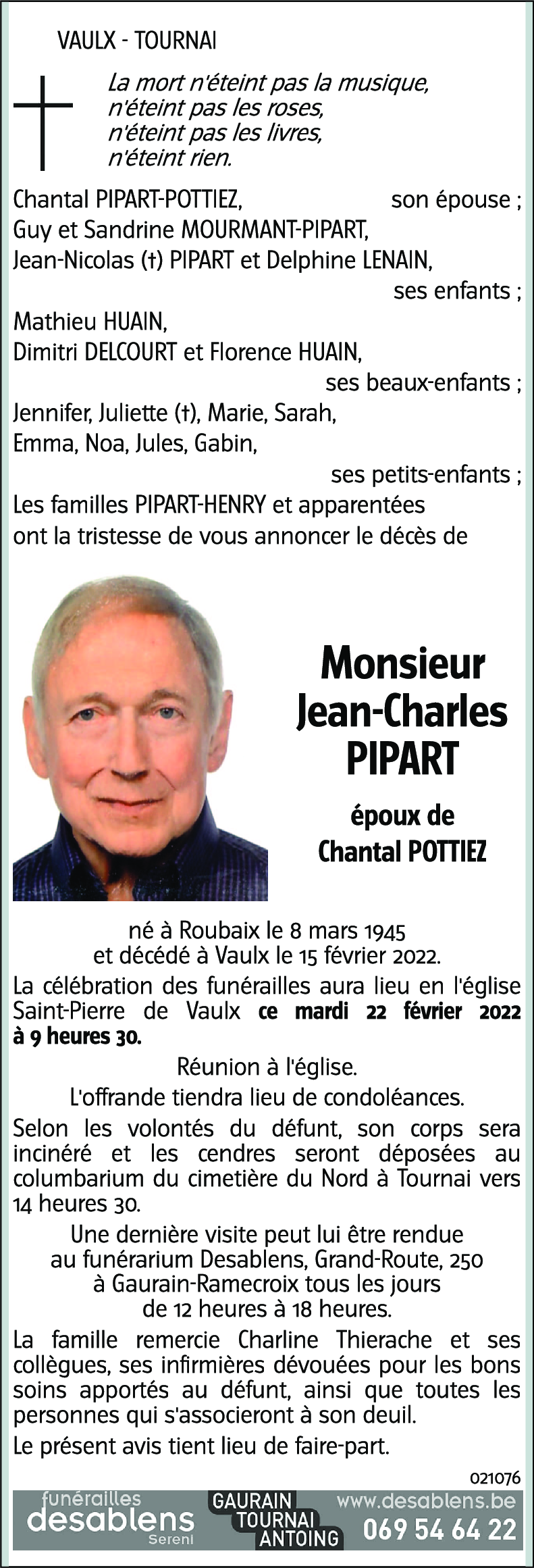 Jean-Charles PIPART