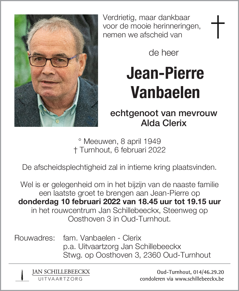 Jean-Pierre Vanbaelen