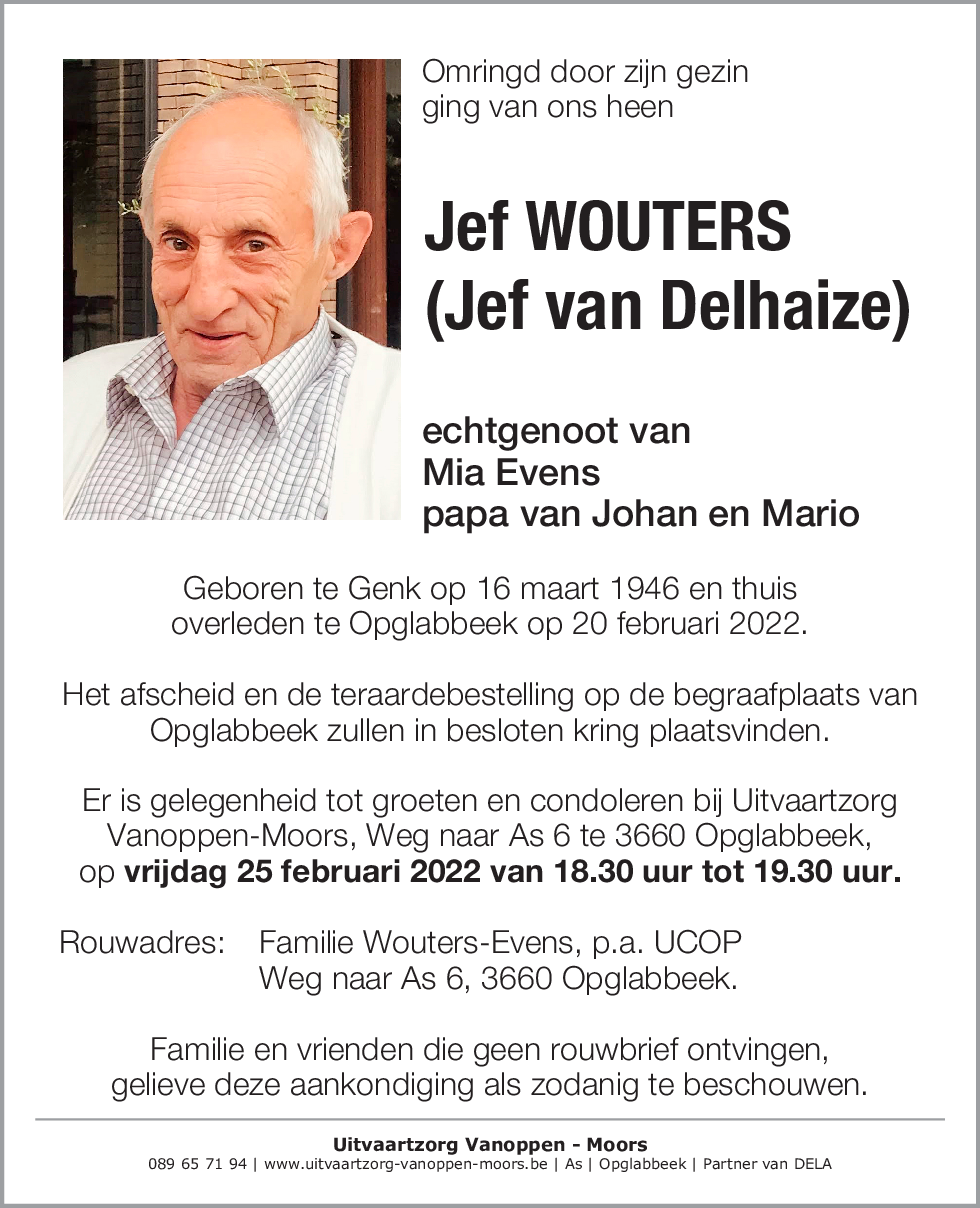 Jef Wouters