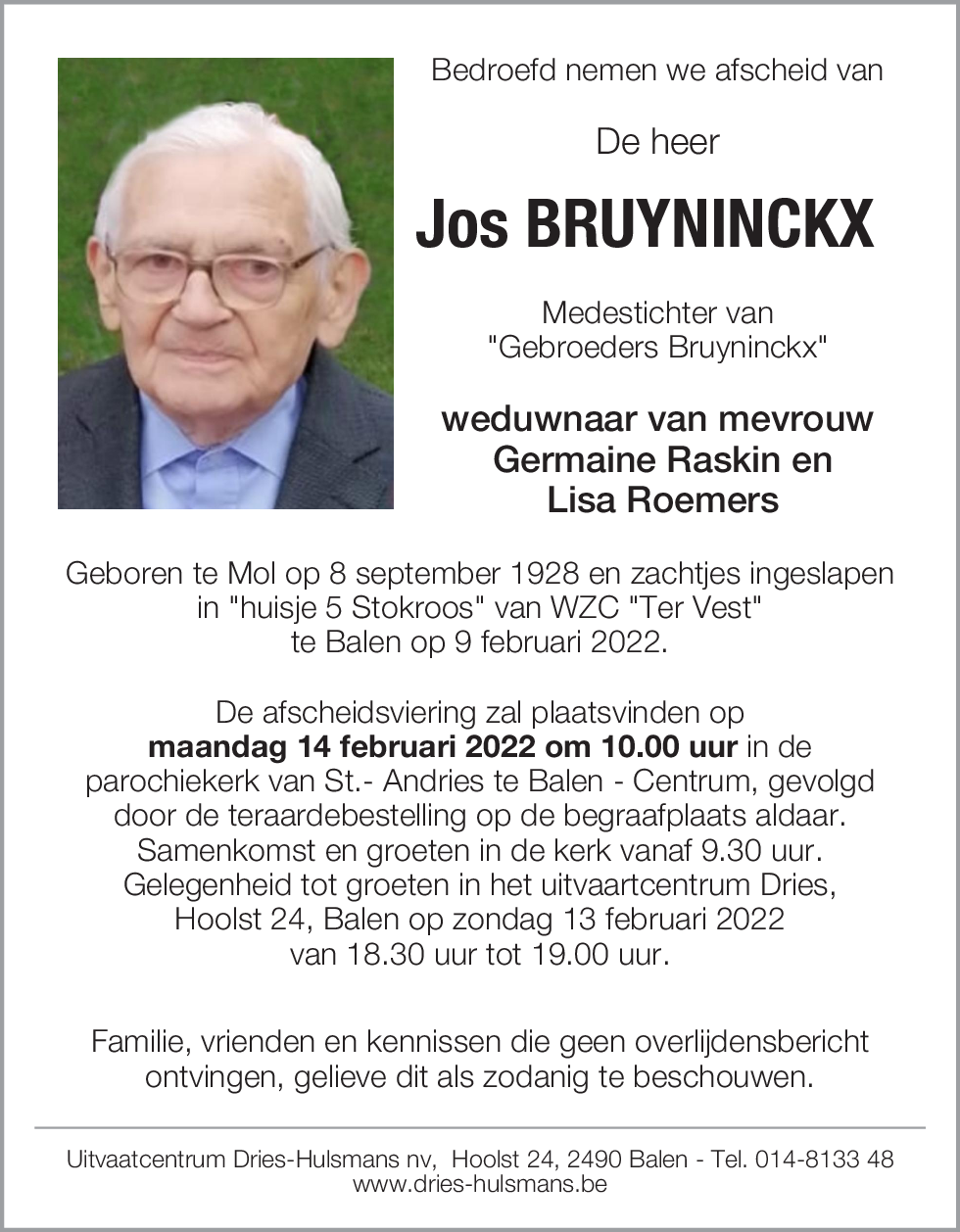 Jos Bruyninckx