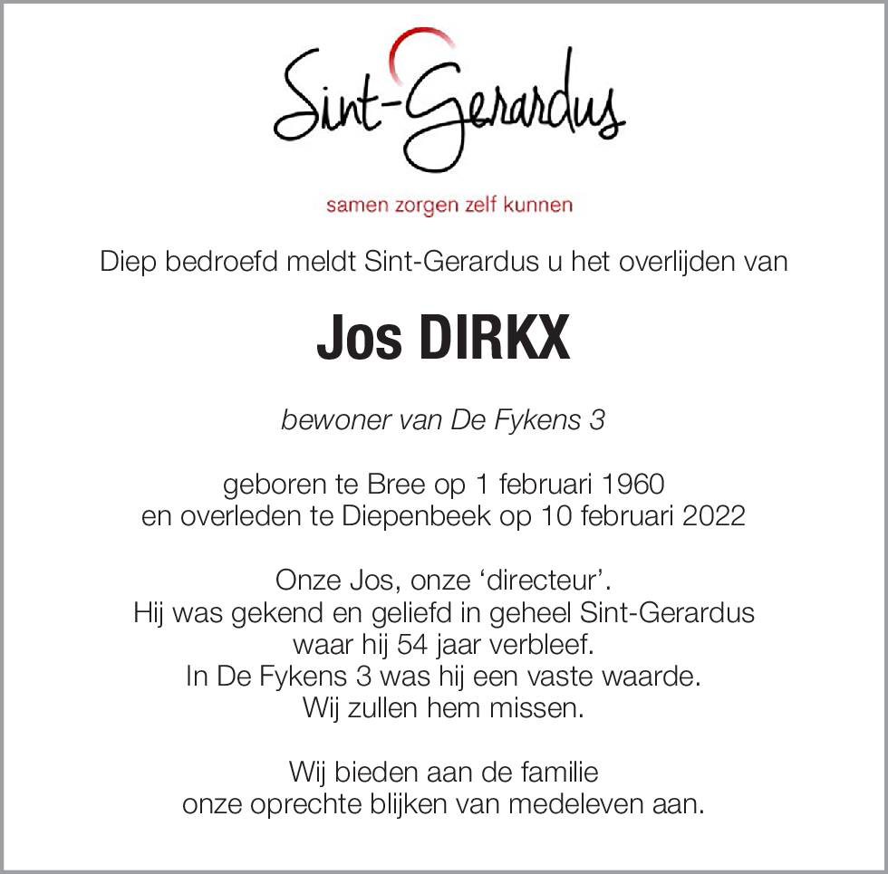 Jos Dirkx