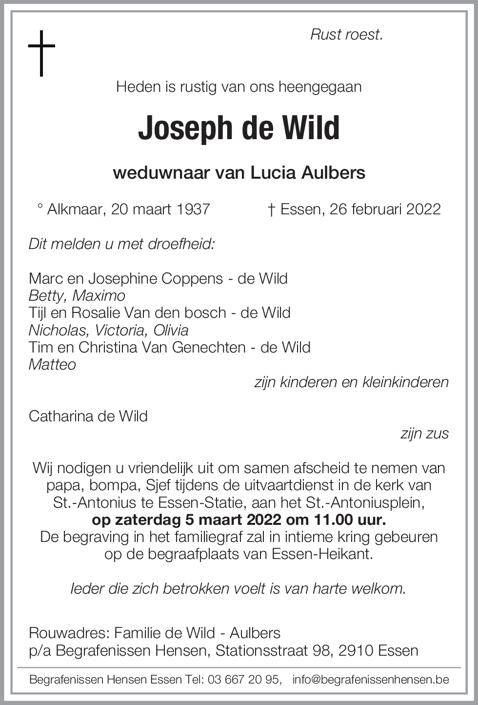 Joseph de Wild
