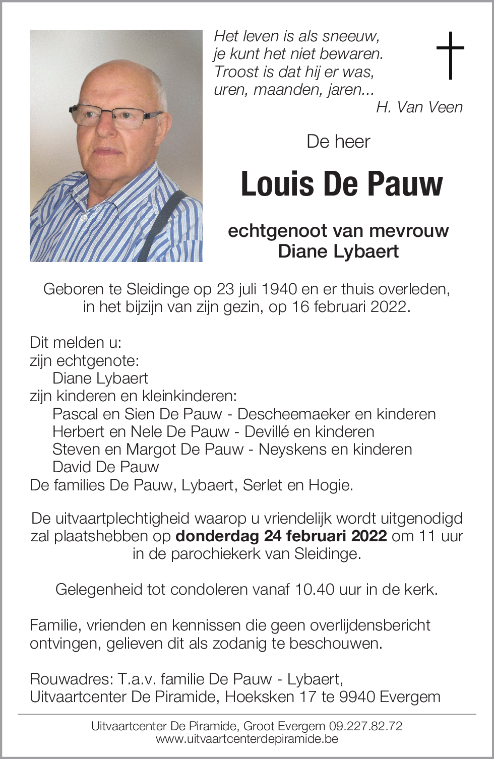 Louis De Pauw