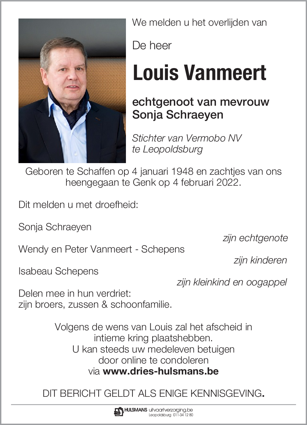 Louis Vanmeert