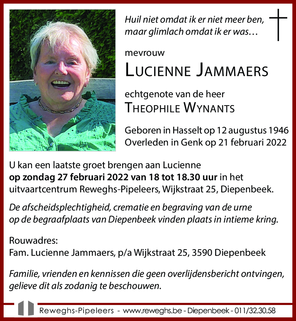 Lucienne Jammaers