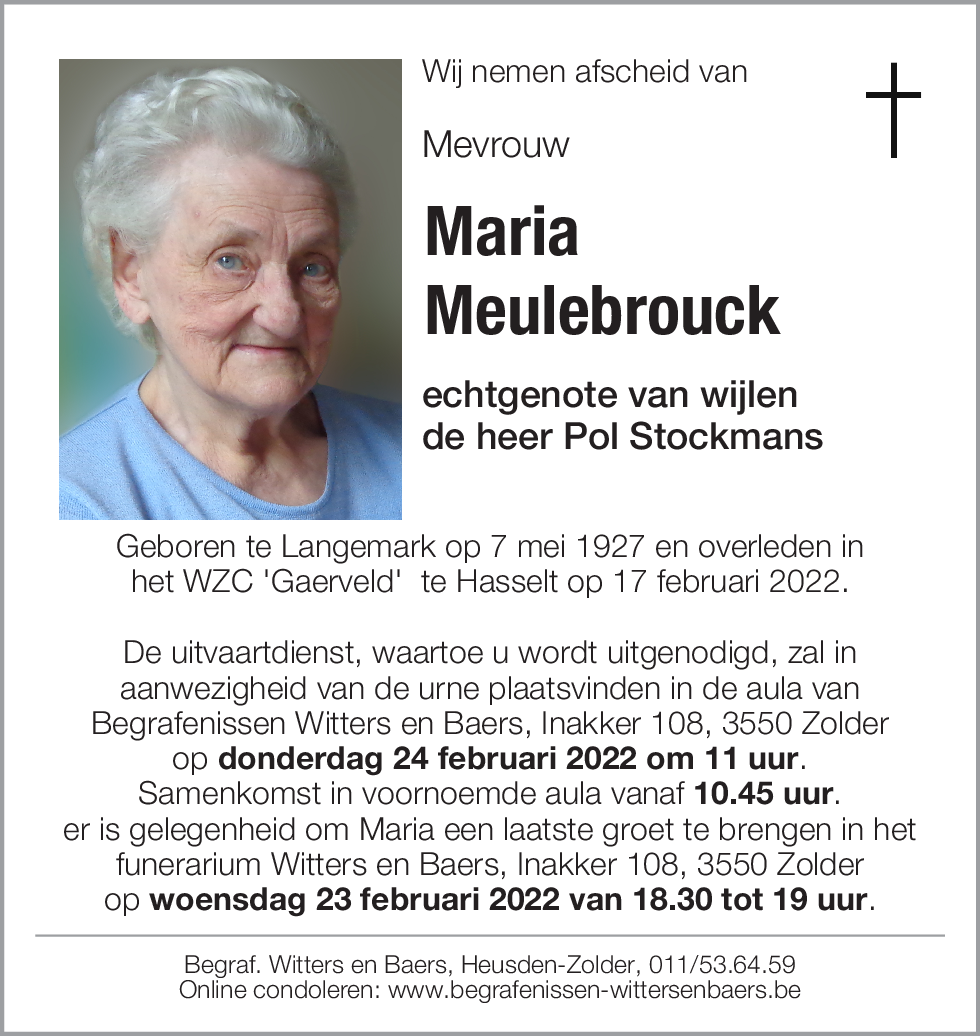 Maria Meulebrouck