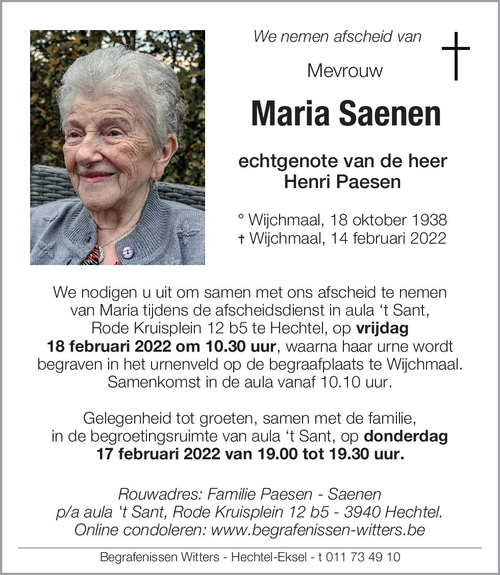 Maria Saenen