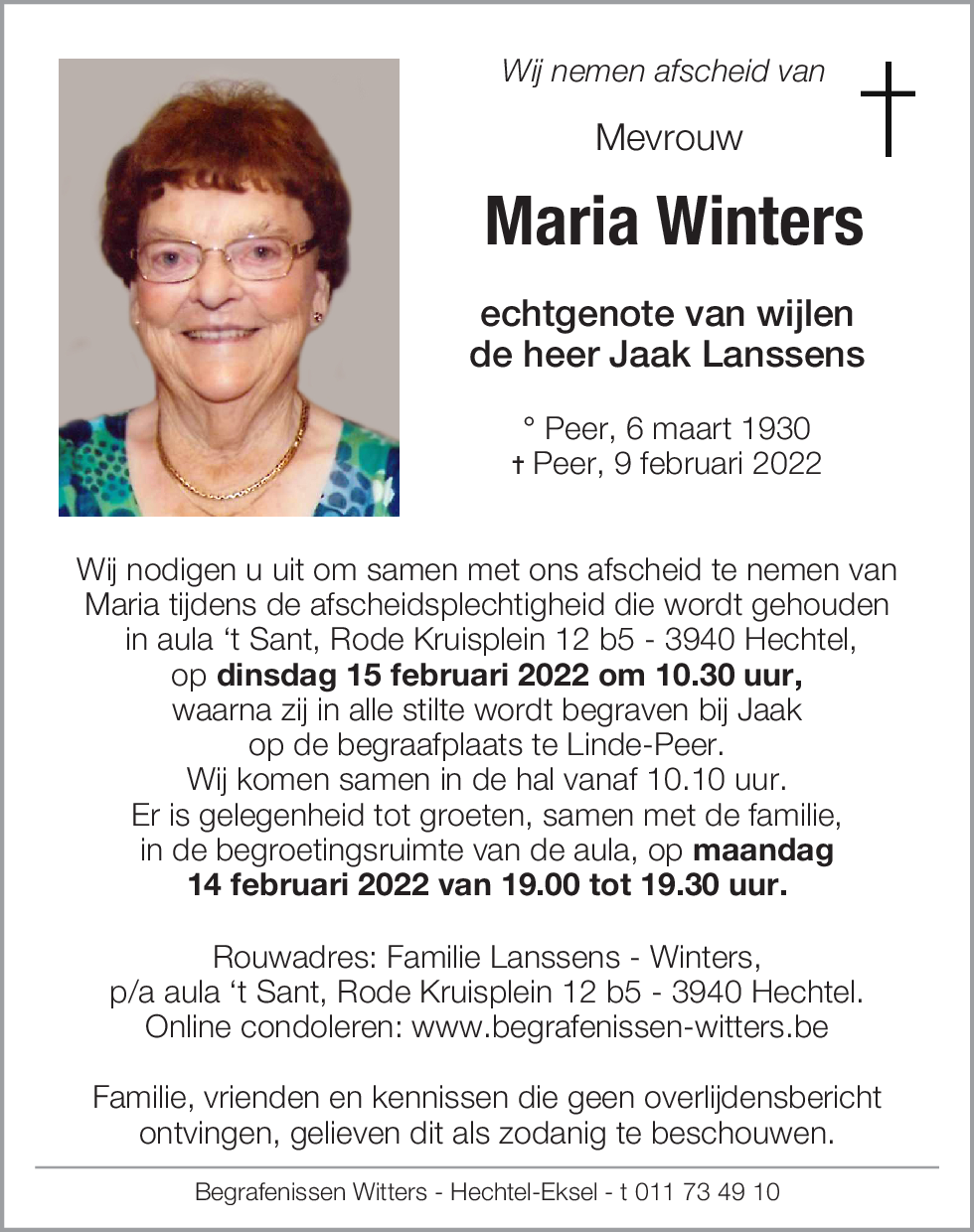 Maria Winters
