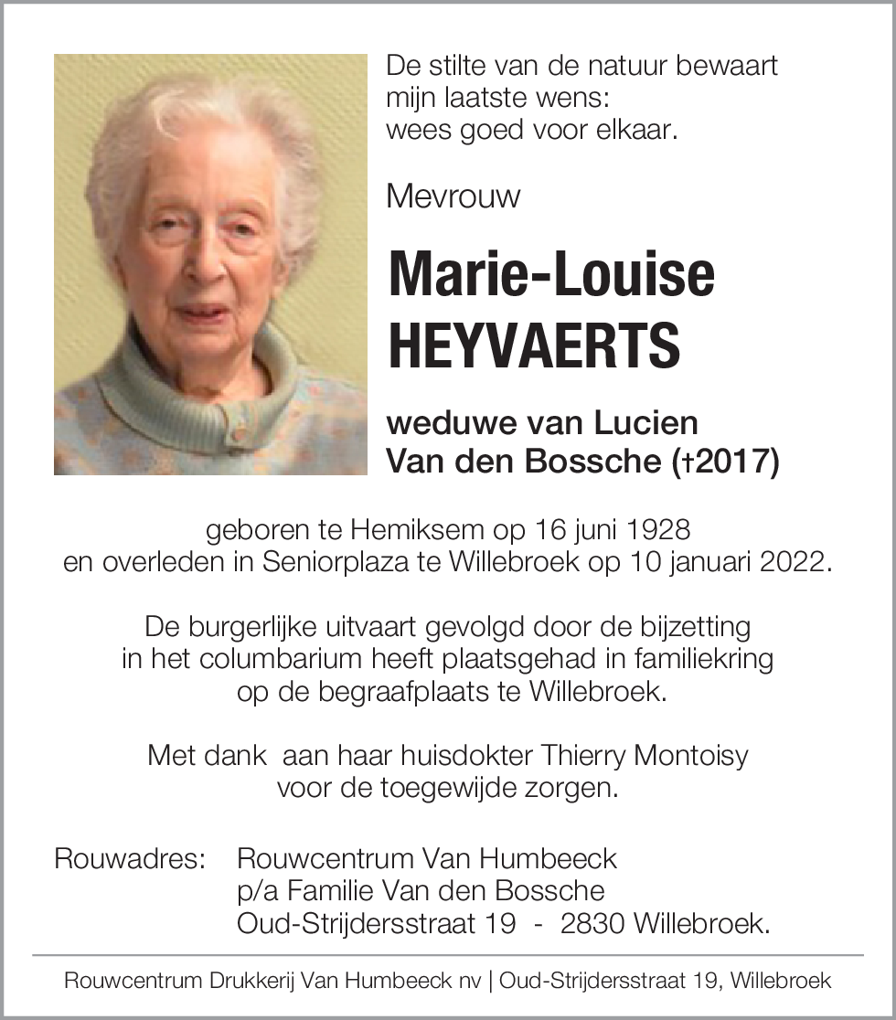 Marie-Louise Heyvaerts