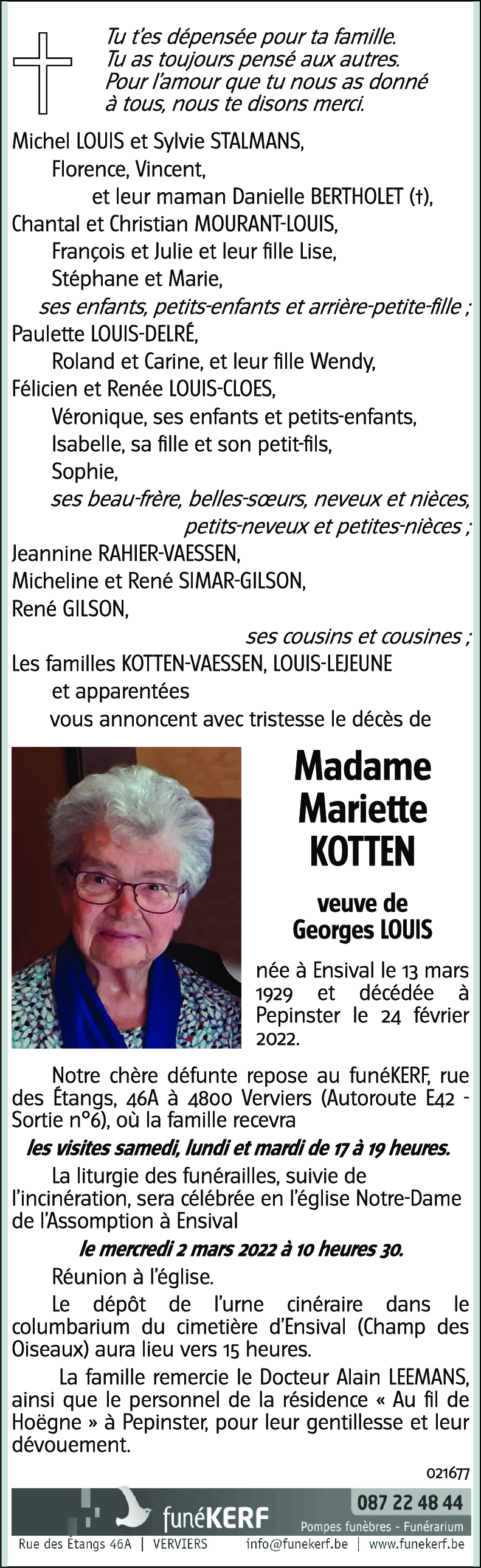 Mariette KOTTEN