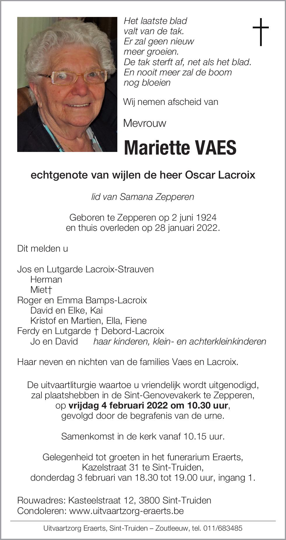 Mariette Vaes