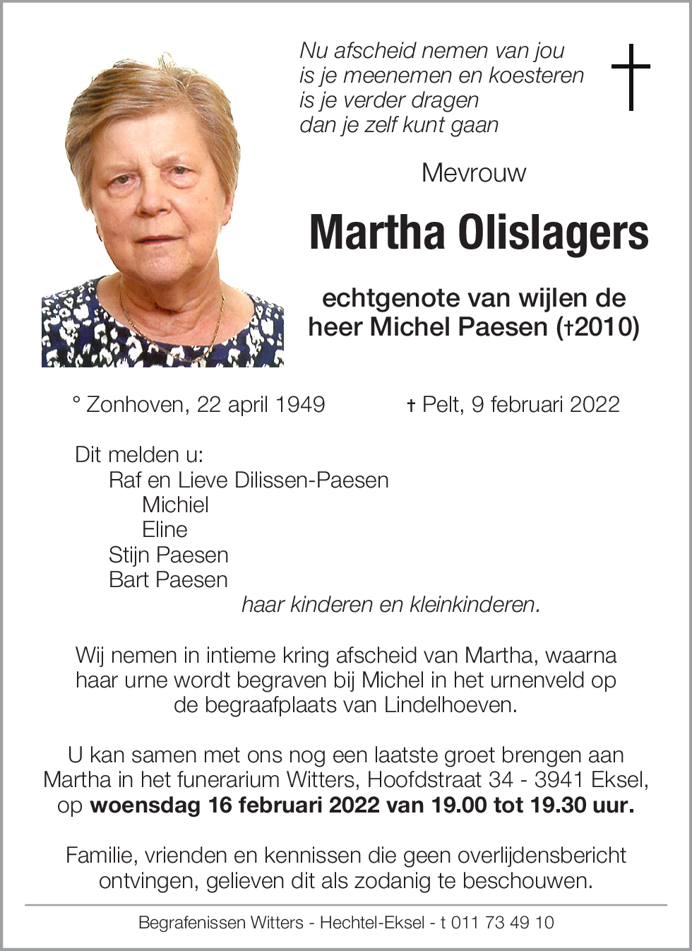 Martha Olislagers