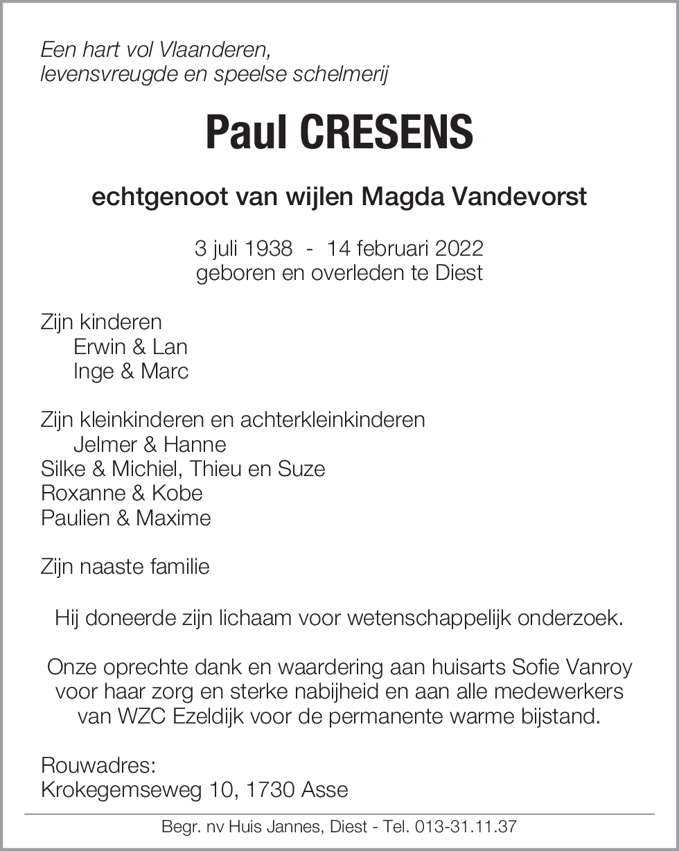 Paul Cresens