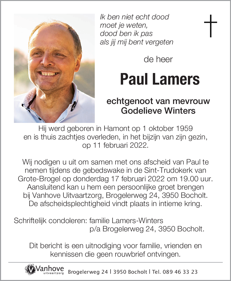 Paul Lamers