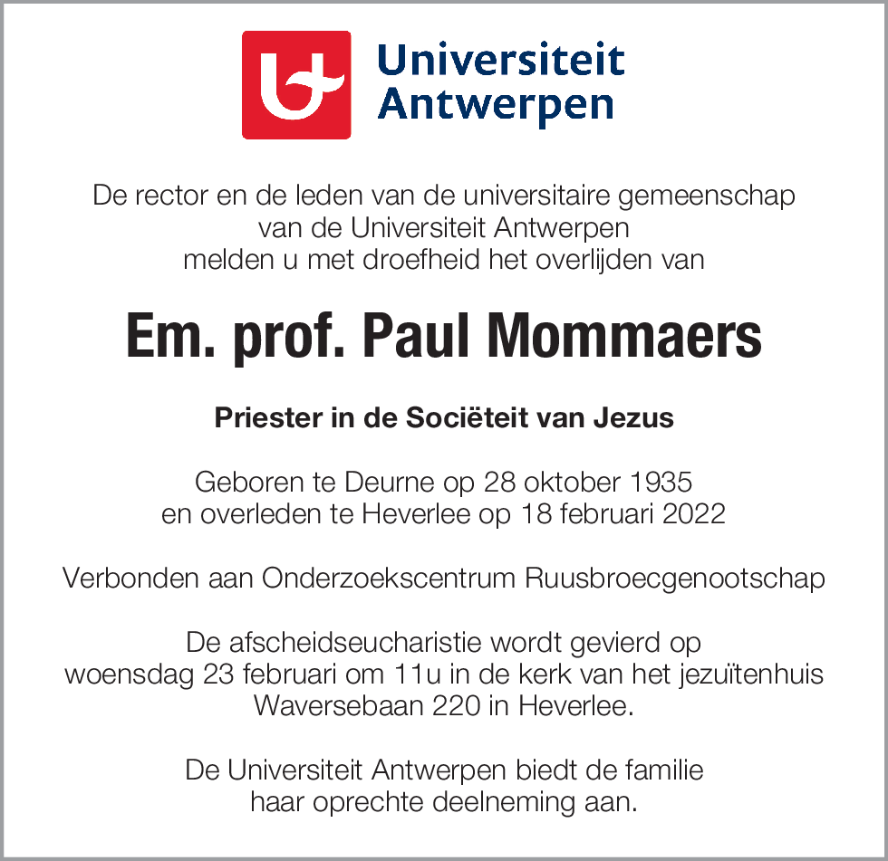 Paul Mommaers
