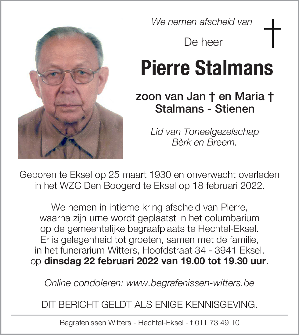 Pierre Stalmans