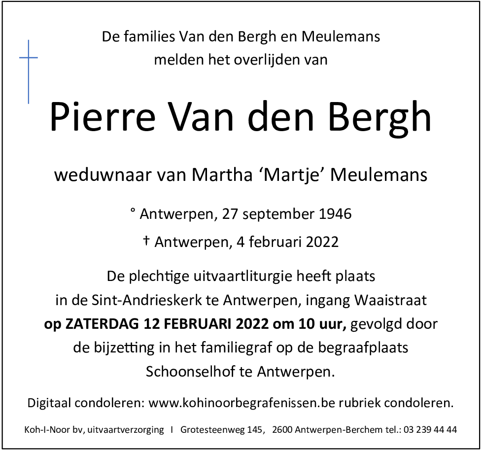 Pierre Van den Bergh