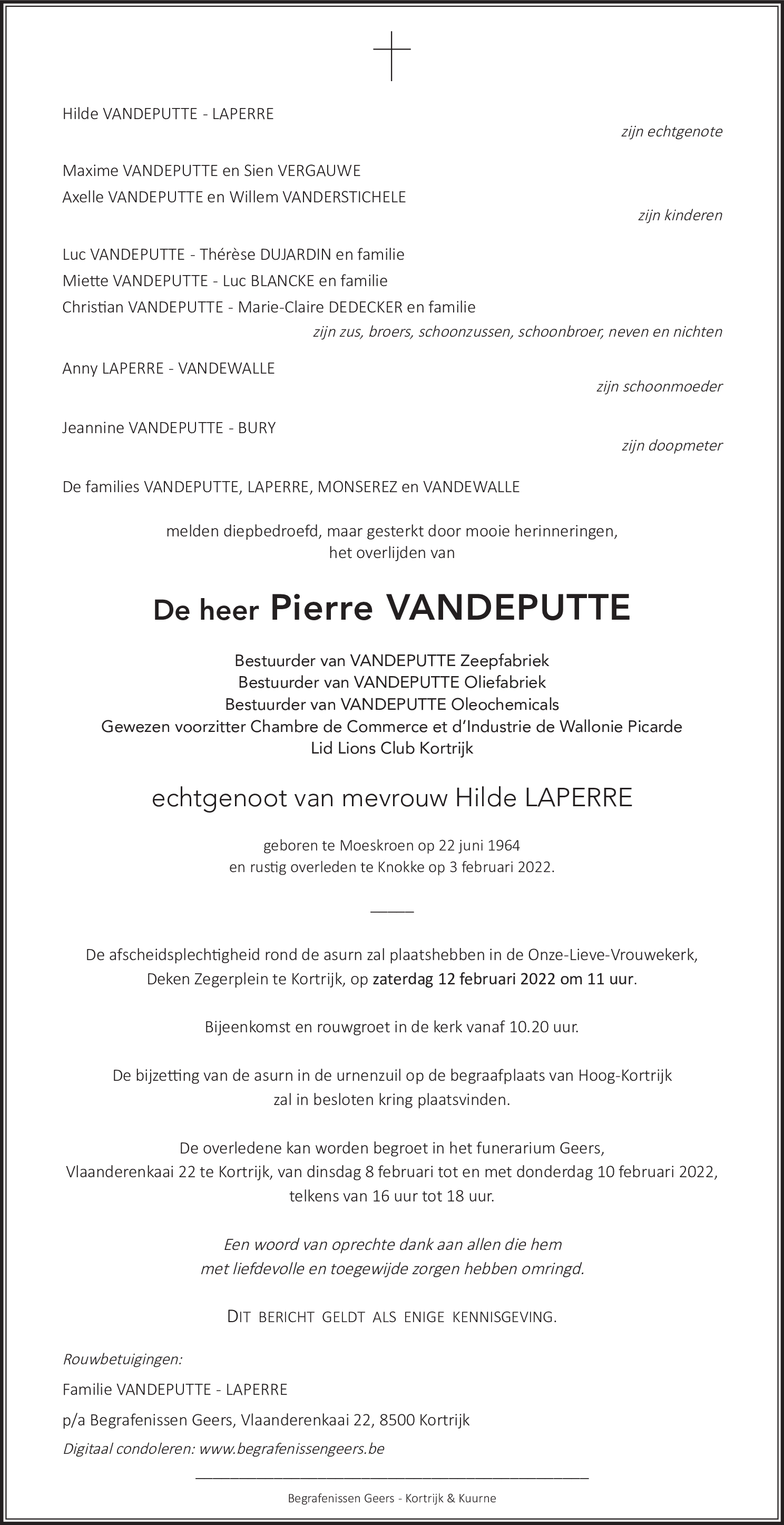 Pierre Vandeputte