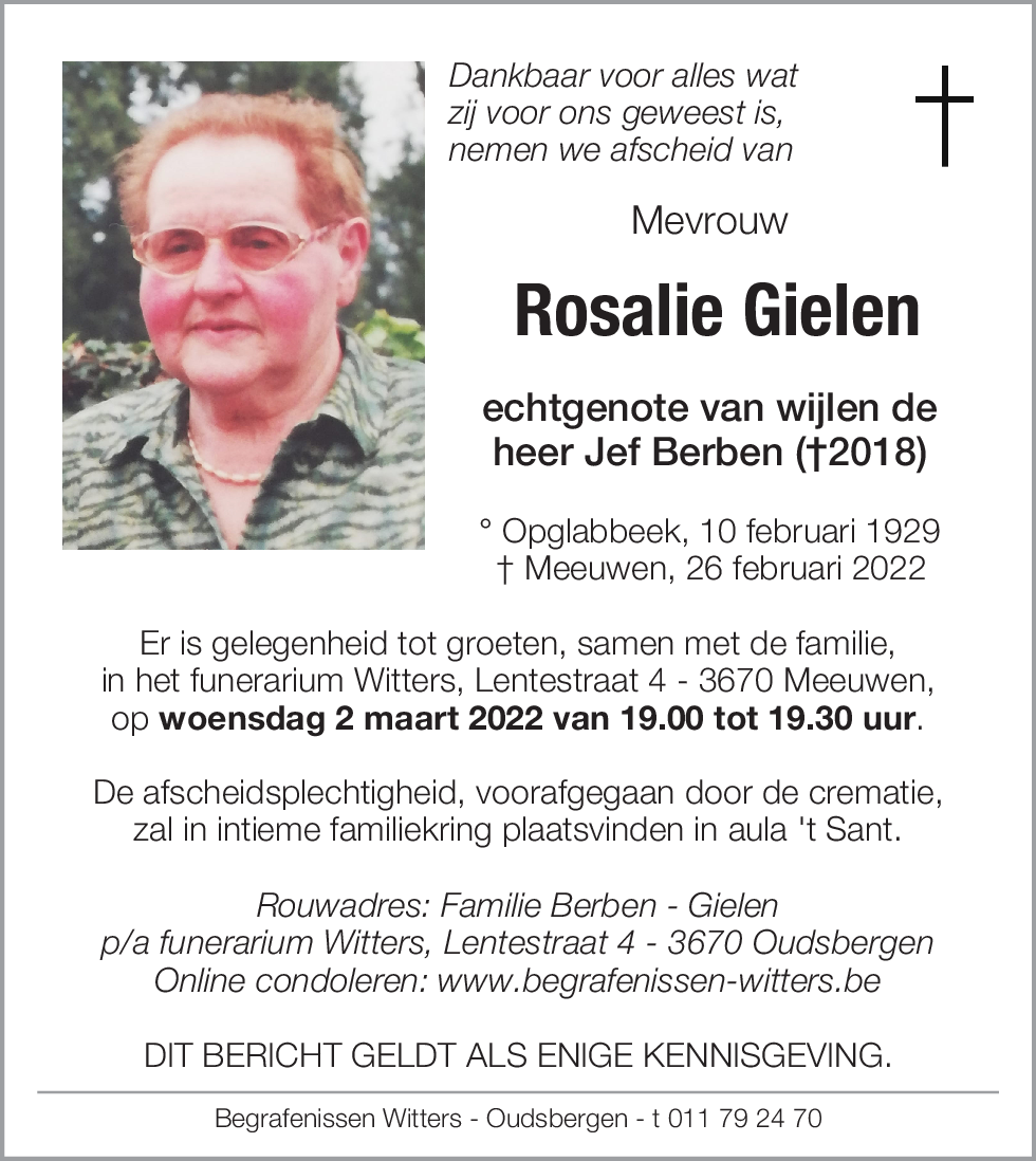 Rosalie Gielen
