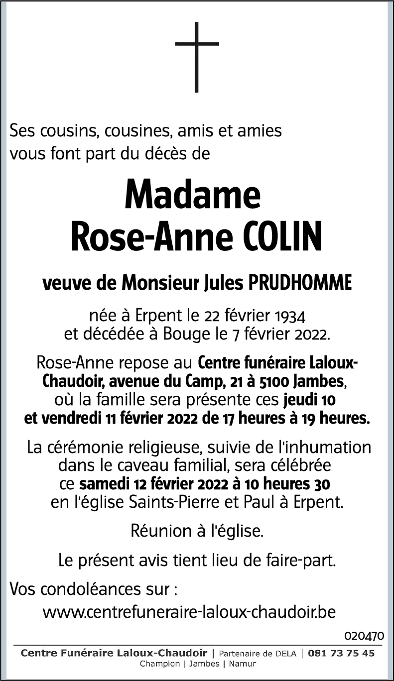 Rose-Anne COLIN