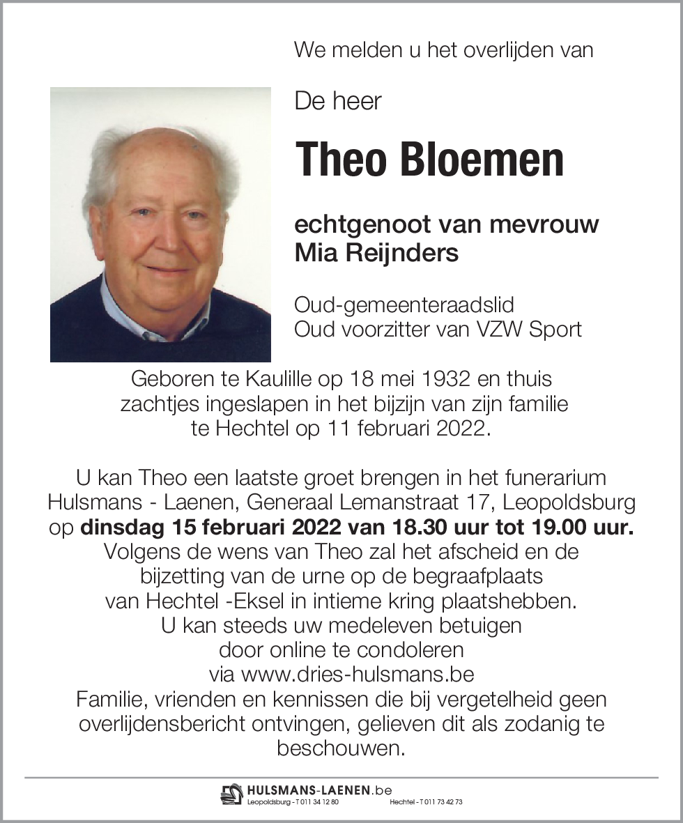 Theo Bloemen