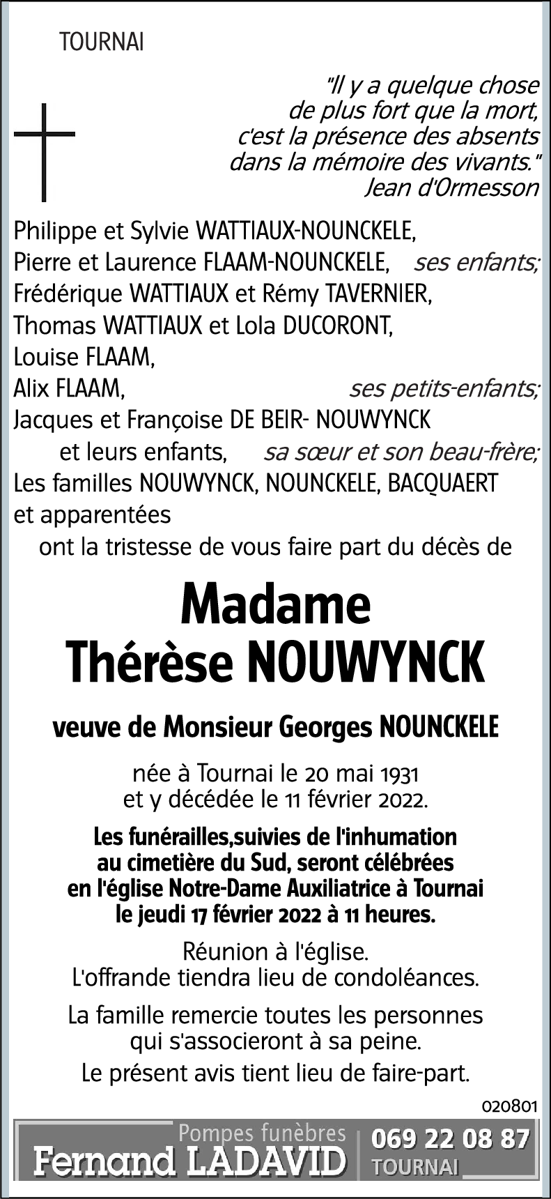 Thérèse NOUWYNCK