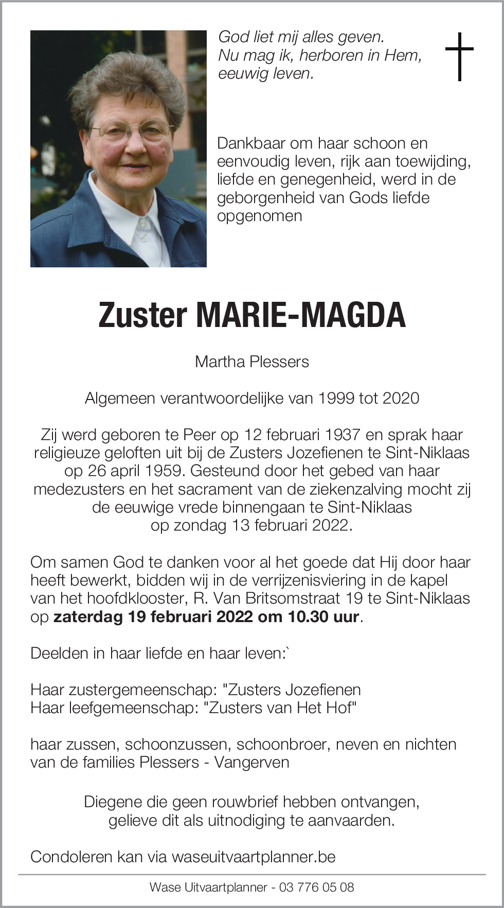 Zuster Marie-Magda