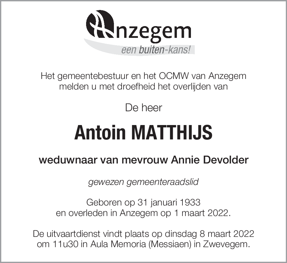 Antoin Matthijs