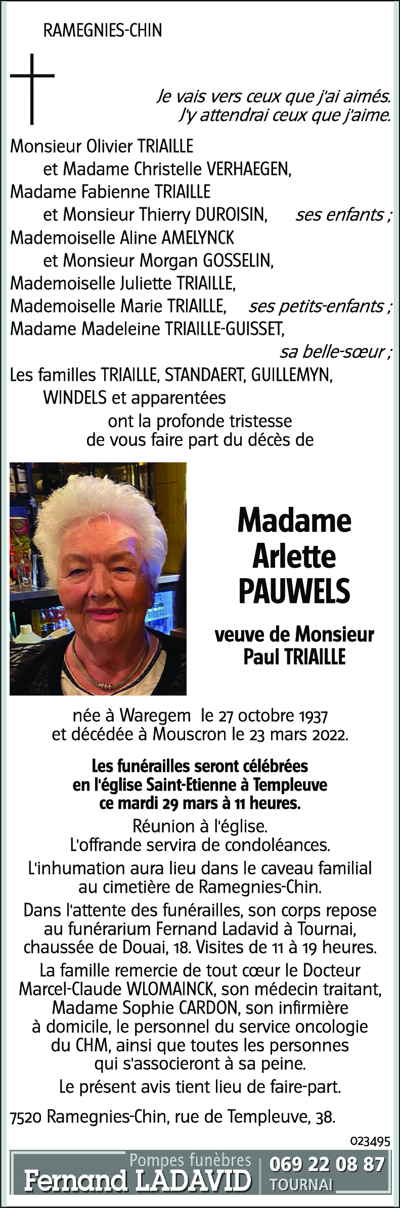 Arlette PAUWELS
