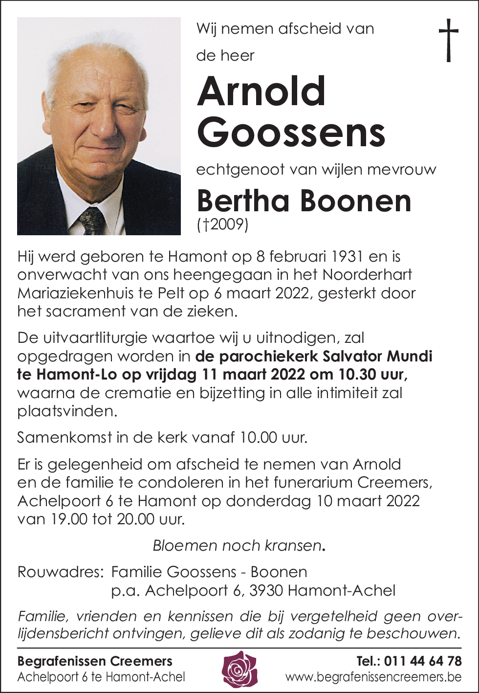 Arnold Goossens