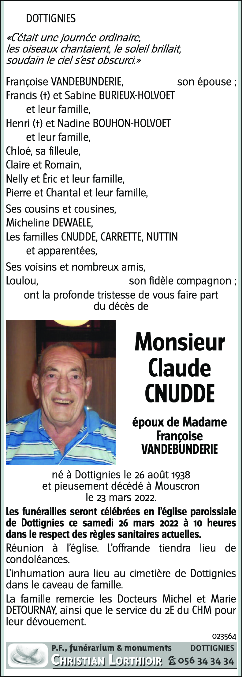 Claude Cnudde