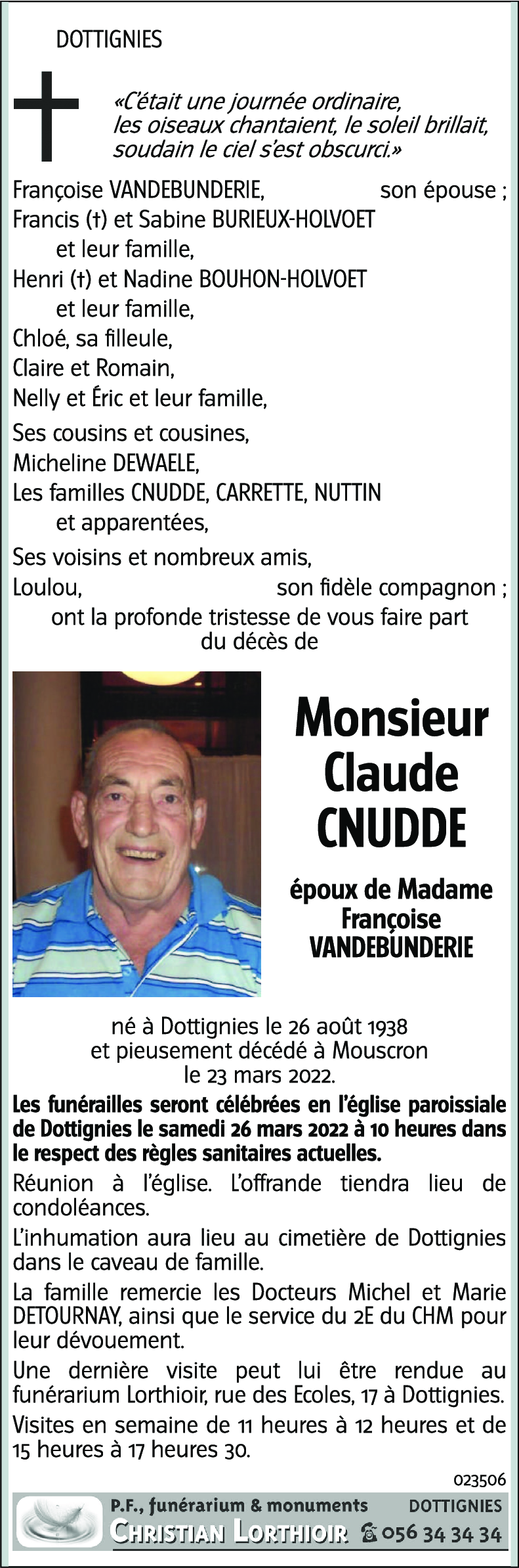 Claude Cnudde
