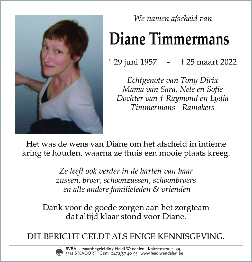 Diane Timmermans
