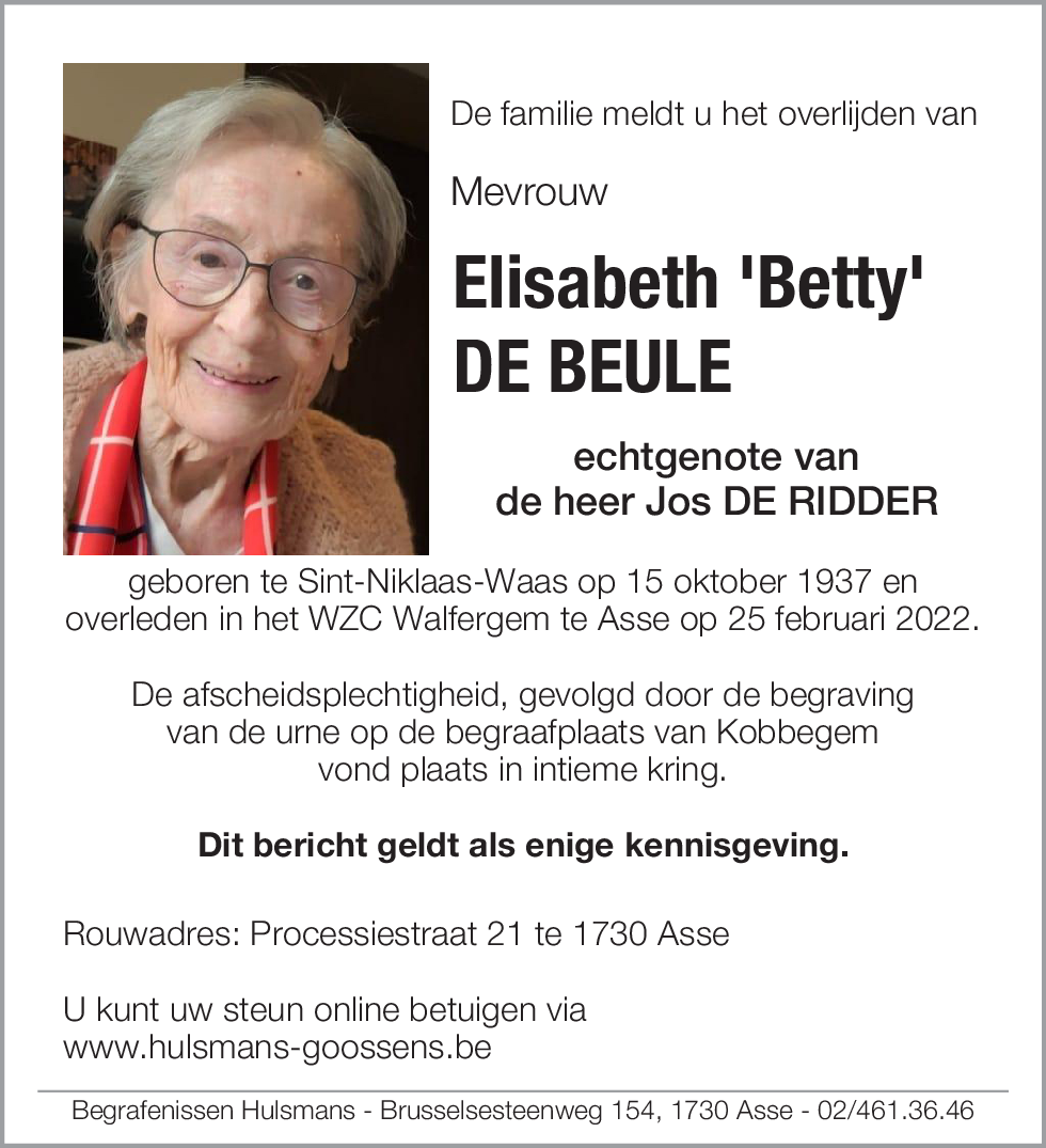 Elisabeth De Beule