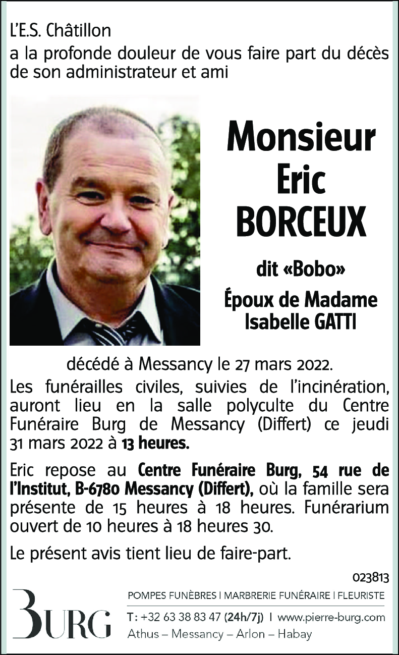 Eric BORCEUX